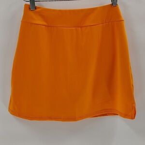 Lou Keith Golf Tennis Skort Size Small Orange